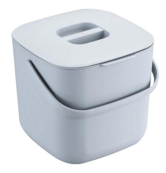 Kitchen Compost Dustbin Grey 3L D21Xh21Cm
