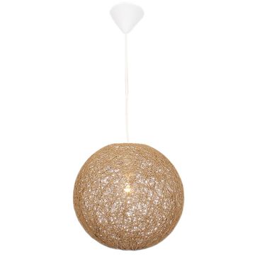 pendant light twine cover natural