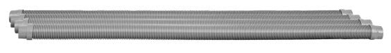 Pool Hose KREEPY KRAULY Charcoal Leader 1 m