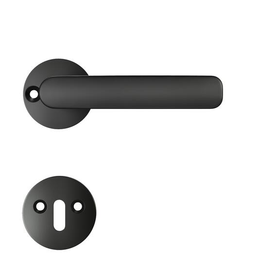 1PR HANDLE ROSE BLACK