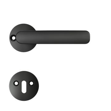 1PR HANDLE ROSE BLACK