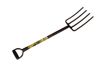 Fork, 4 Prong Digging Fork, Steel, LASHER