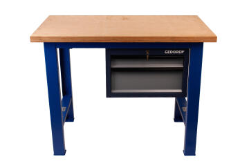 Work bench GEDORE 150012W (drawers not included)