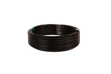 House wire black 2.5mm 10m long