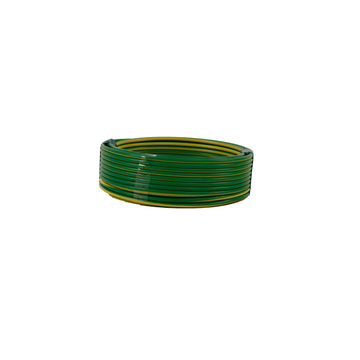 House wire green & yellow 2.5mm x 10m