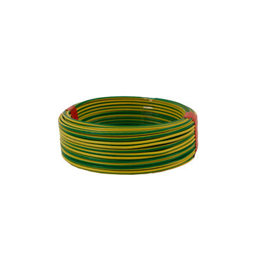 House wire green & yellow 1.5mm x 20m