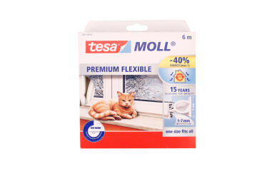 Premium Flexible TESAMOLL white 6m x 9mm x 7mm