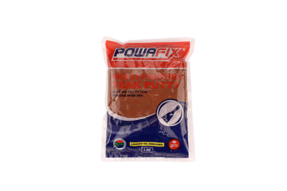 Multi-purpose putty POWAFIX Teak 1kg