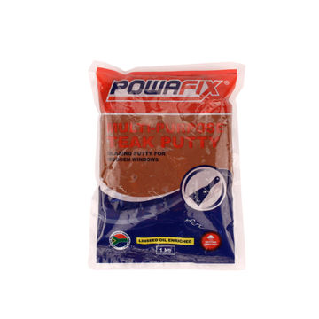 Multi-purpose putty POWAFIX Teak 1kg