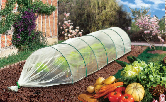 Nortene Perforated Complete Tunnel Kit Greenhouse W2m x L5m