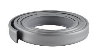 Silver Flexible PVC Edging T4mm x W18mm x L2m