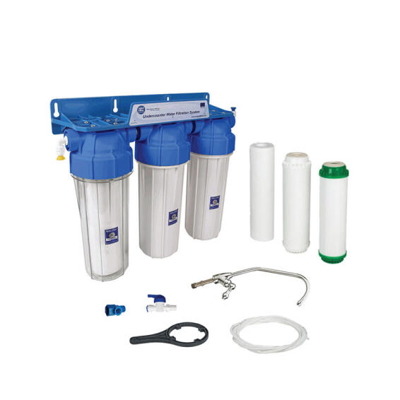 3 Stage Water Filtration System 10 Inch