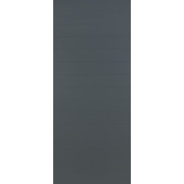 Interior Door Miami Horizontal Slats Grey