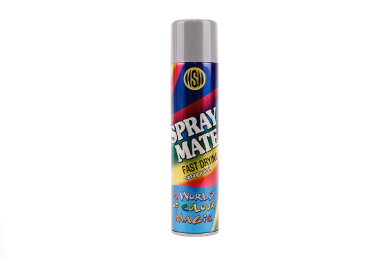 Rust-oleum Spraymate Fast Drying Light Grey 250ML