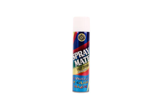 Rust-oleum Spraymate Fast Drying Satin White 250ML