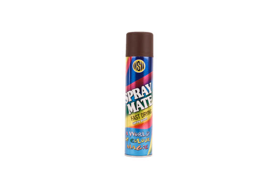 Rust-oleum Spraymate Fast Drying Chocolate Satin 250ML