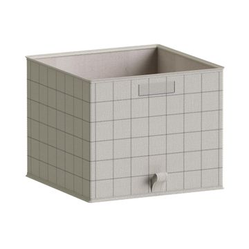 Storage Open Box Spaceo Tartan 36X35X29Cm