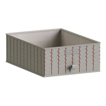 Storage Open Box Spaceo Leaves 36X50X16Cm