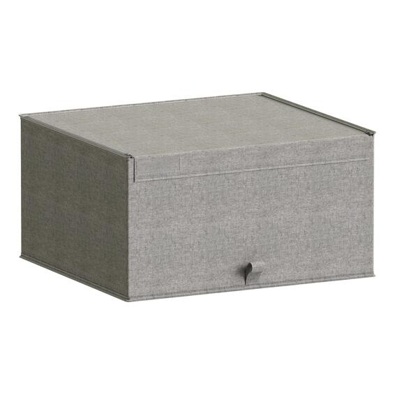 Storage Resealable Box Spaceo Grey 56X50X29Cm