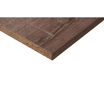 Melamine chipboard plank monument oak linear t16mm x w530mm x l2750mm