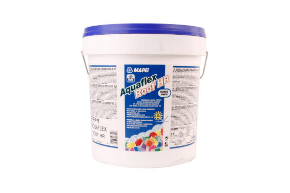 Roof Waterproofing Heat Reflective White Aquaflex MAPEI