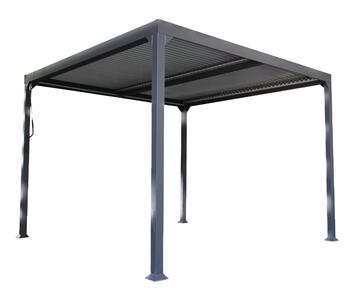 PERGOLA FULL ALUMINUM 300X298 ANTHRACITE