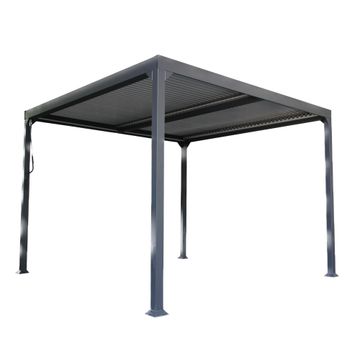 PERGOLA FULL ALUMINUM 300X298 ANTHRACITE