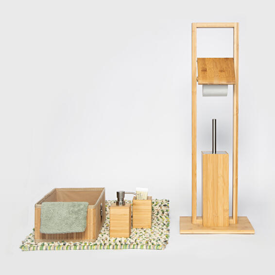 Sensea Soap Dispenser Natural Bamboo