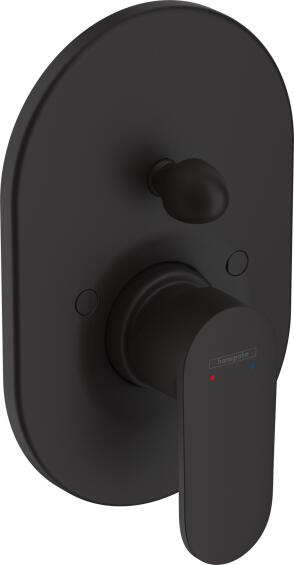 Hansgrohe vernis concealed bath mixer matt black