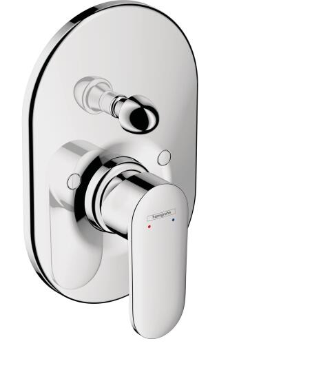 Hansgrohe vernis concealed bath mixer chrome