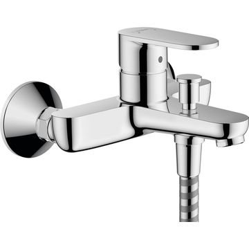 Hansgrohe vernis bath mixer exposed chrome