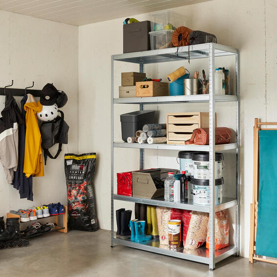 Storage Metal Shelf 750Kg Load 5Tier 196X120X50Cm