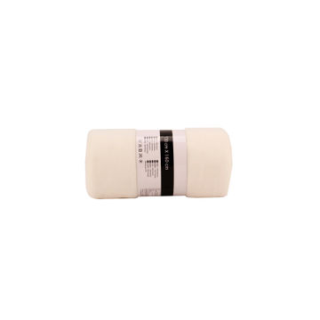 Throw 1st Price Fleece Off White 130x160cm