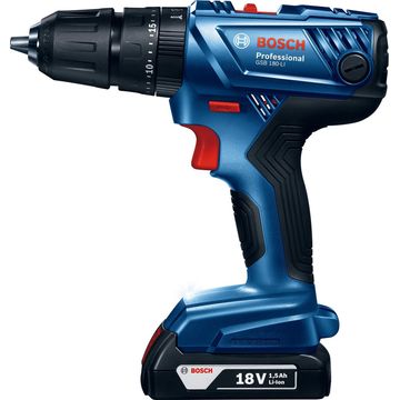 Bosch 18V CORDLESS IMPACT DRILL GSB 180-LI (Includes battery)