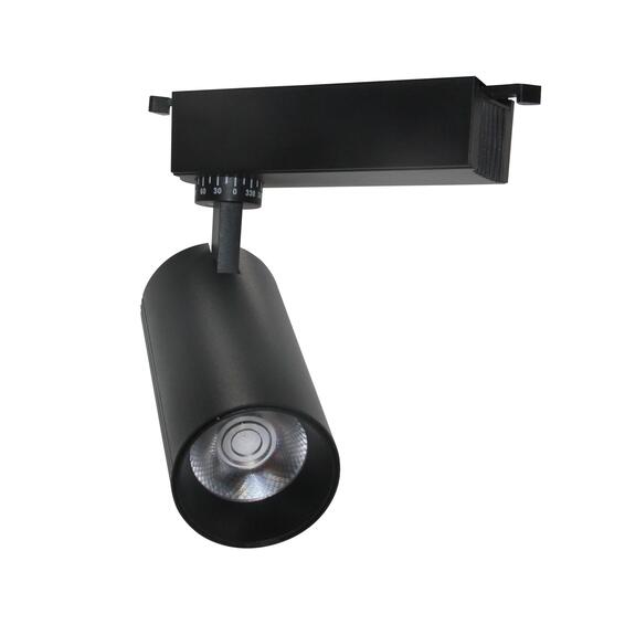 TRACK SPOT BLACK 25W LED