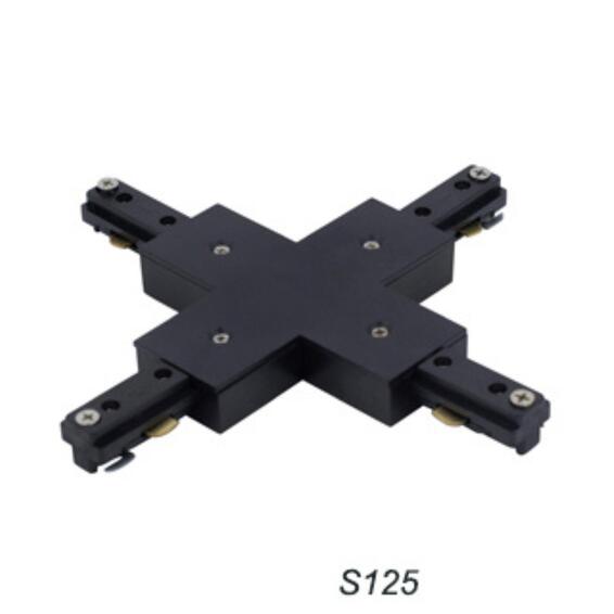 TRACK CROSS CONNECTOR BLACK