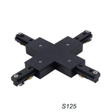 TRACK CROSS CONNECTOR BLACK