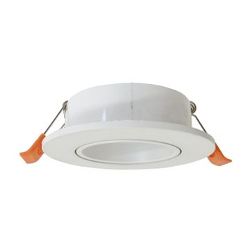 downlight  whte antiglare tilt exc bulb