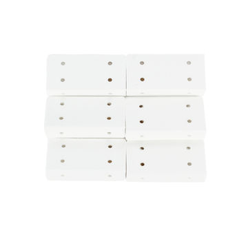 Facia Bracket White 59X22Mm 10P