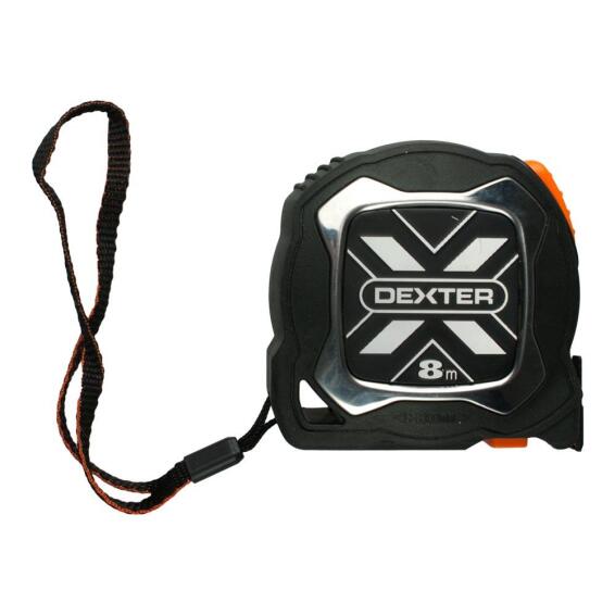 Tape Measure Dexter Tri Material Case 8Mx25Mm