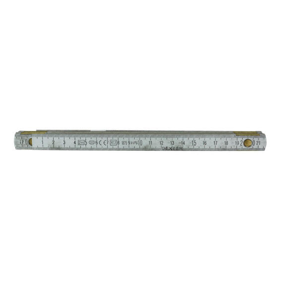 Aluminium Folding Ruler Dexter 2M