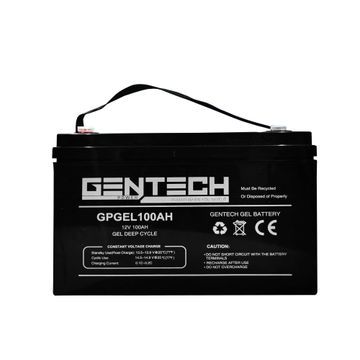 Gentech Power 12V 100Ah Gel Battery 