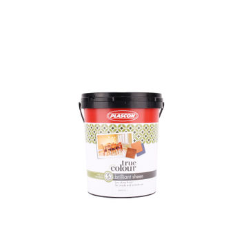 Plascon True Colour Sheen White Wall paint  20l