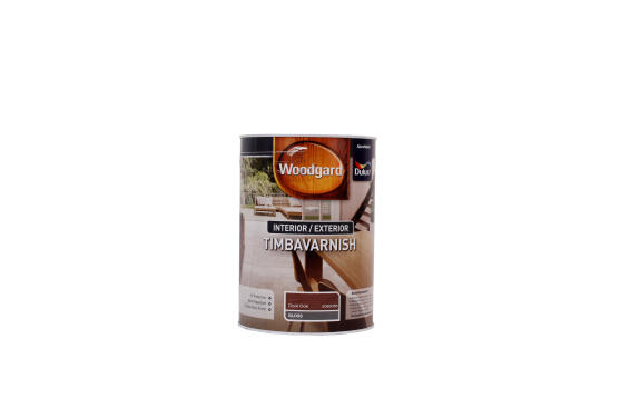 Dulux Woodgard Interior/Exterior Timba Varnish Oak 5L