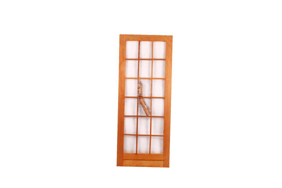 Patio Door Engineered Hardwood 18 Light (unglazed / without glass)-w813xh2032mm