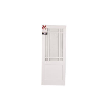 Interior Door Vermont Glazed White W813 x H2032 