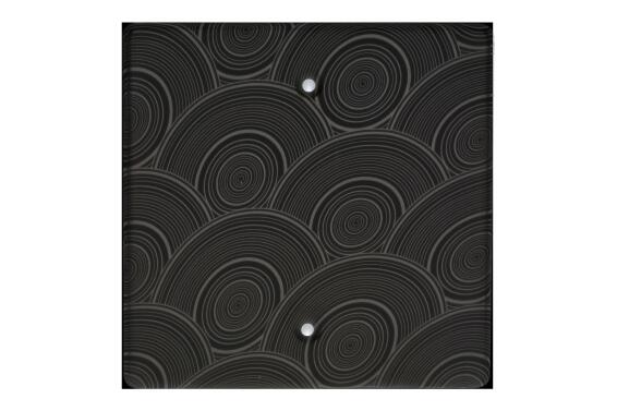 BLANK PLATE 4X4 CRABTREE CIRCLE WHITE