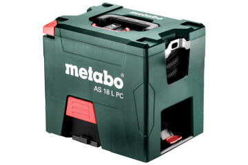 VACUUM CLEANER METABO CORDLESS AS 18 L PC WITH TROLLEY