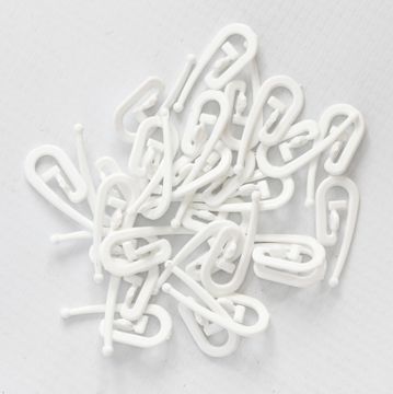 R6 HOOKS - 200 PACK - WHITE
