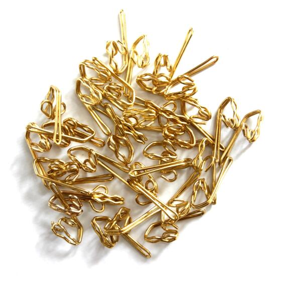 R7 HOOKS - 200 PACK - BRASS